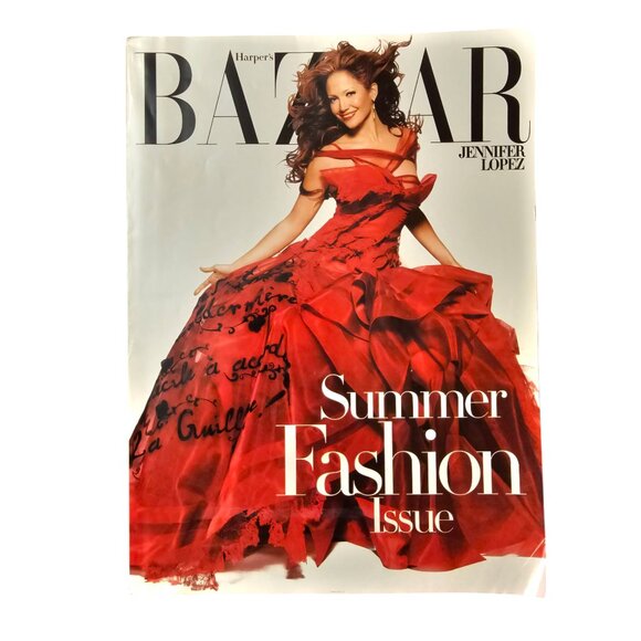 Harper's Bazaar . Summer Fashion Issue . Jennifer Lopez cover . May 2006 issue - Picture 1 of 7